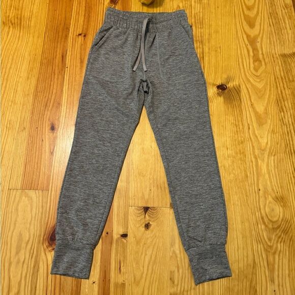 Varley Duke Jogger Plum Kitten Marl Brown Plush Technical Jersey Women’s SIZE XS - Picture 4 of 13